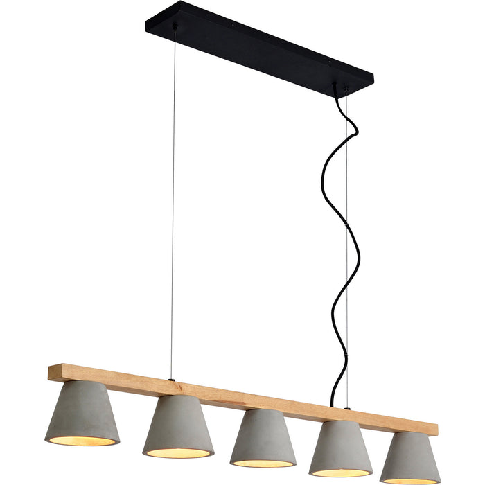 Renwil - LPC4330 - Ceiling Fixture - Zain - Brown