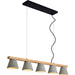 Renwil - LPC4330 - Ceiling Fixture - Zain - Brown
