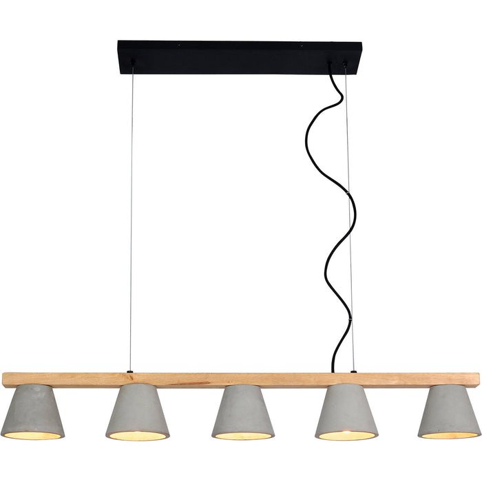 Renwil - LPC4330 - Ceiling Fixture - Zain - Brown