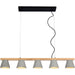 Renwil - LPC4330 - Ceiling Fixture - Zain - Brown