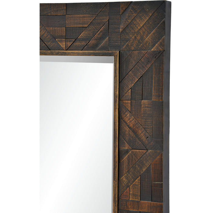 Renwil - MT2201 - Mirror - Madden - Dark Brown