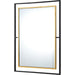 Renwil - MT2244 - Mirror - Gray - Gold Leaf, Black