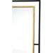 Renwil - MT2244 - Mirror - Gray - Gold Leaf, Black