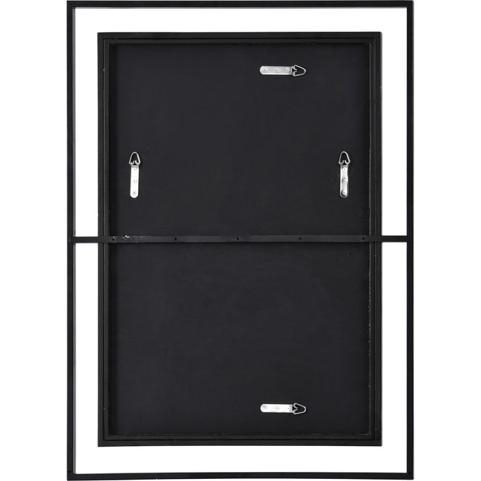 Renwil - MT2244 - Mirror - Gray - Gold Leaf, Black