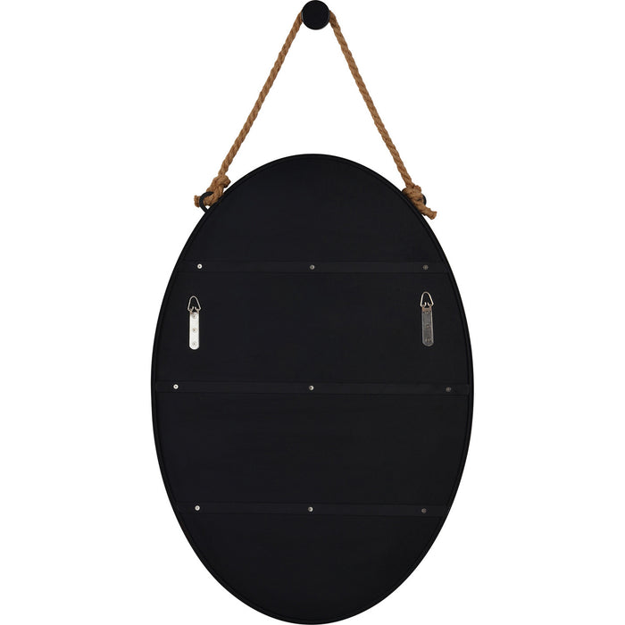 Renwil - MT2365 - Mirror - Parbuckle - Black