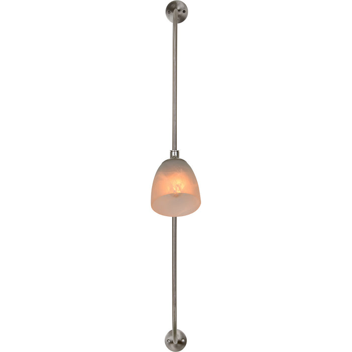 Renwil - WS056 - One Light Wall Sconce - Ametrine - Satin Nickel