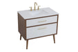 Elegant Lighting - VF41036WH - Bathroom Vanity - Boise - White