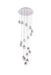 Eren LED Pendant Chrome-Mini Pendants-Elegant Lighting-Lighting Design Store