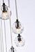 Eren LED Pendant Black-Mini Pendants-Elegant Lighting-Lighting Design Store