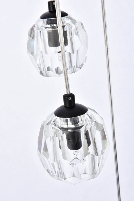 Eren LED Pendant Black-Mini Pendants-Elegant Lighting-Lighting Design Store