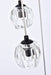 Eren LED Pendant Black-Mini Pendants-Elegant Lighting-Lighting Design Store