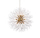 Solace 12 Light Pendant Gold-Pendants-Elegant Lighting-Lighting Design Store