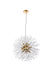 Solace 12 Light Pendant Gold-Pendants-Elegant Lighting-Lighting Design Store