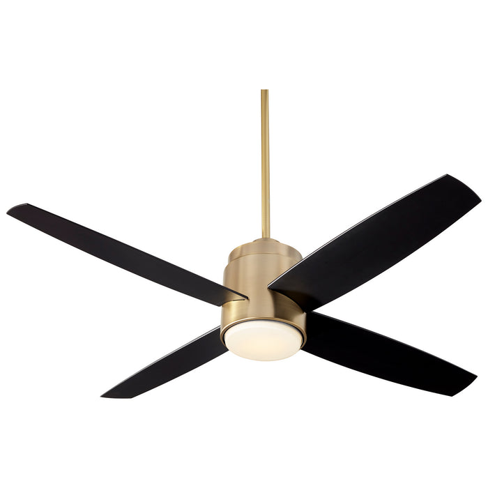 Quorum - 3-101-40 - 52"Ceiling Fan - Oslo - Aged Brass