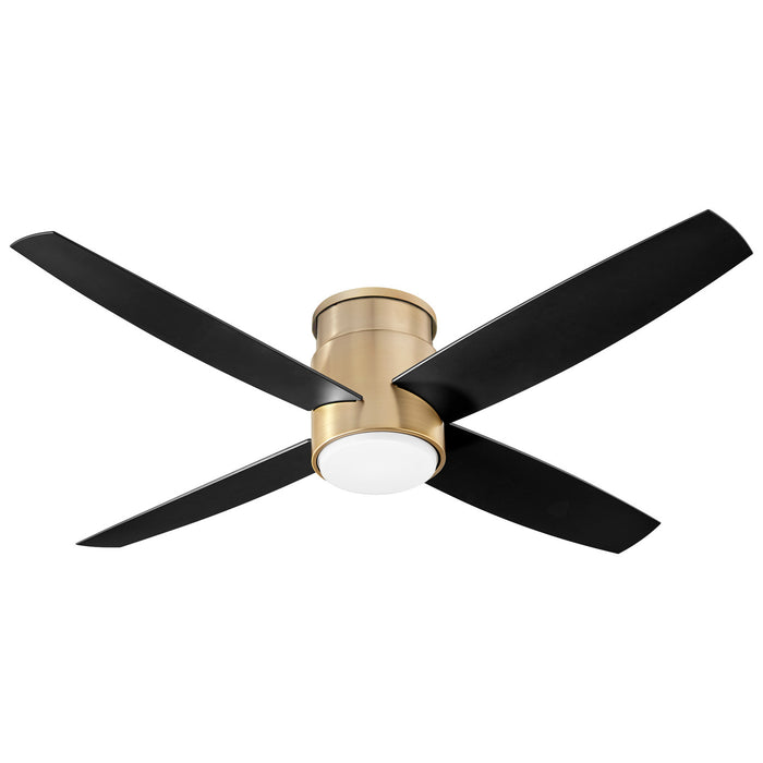 Quorum - 3-102-40 - 52"Ceiling Fan - Oslo - Aged Brass
