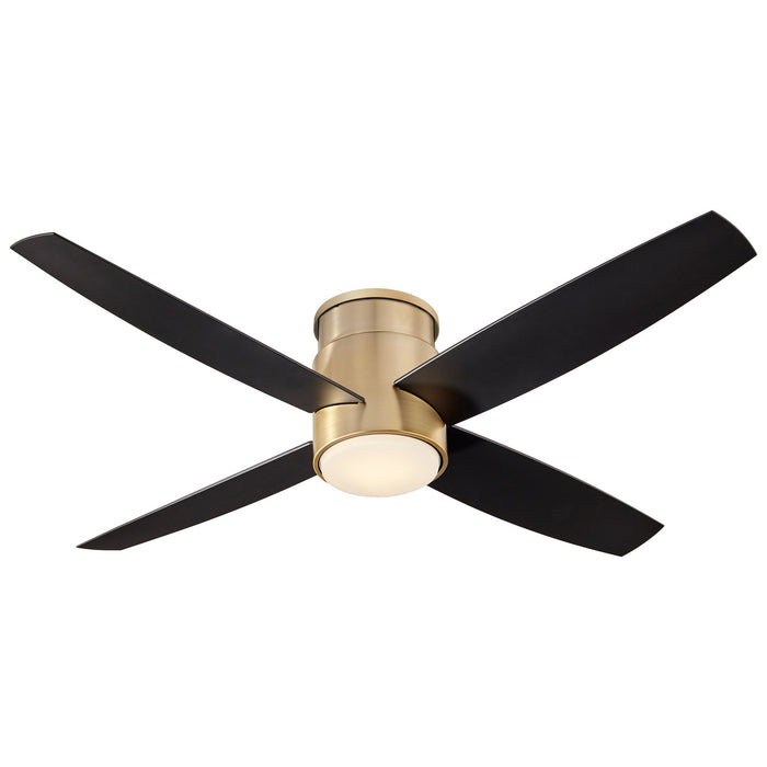 Quorum - 3-102-40 - 52"Ceiling Fan - Oslo - Aged Brass