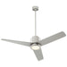 Quorum - 3-110-24 - 52"Ceiling Fan - Adora - Satin Nickel