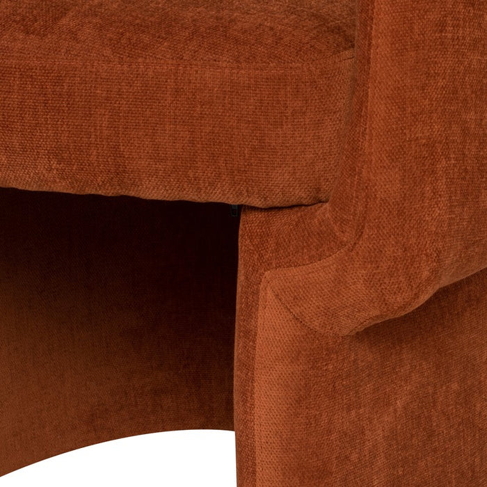 Nuevo - HGSC703 - Occasional Chair - Clementine - Terracotta
