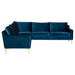 Nuevo - HGSC835 - L Sectional - Anders - Midnight Blue