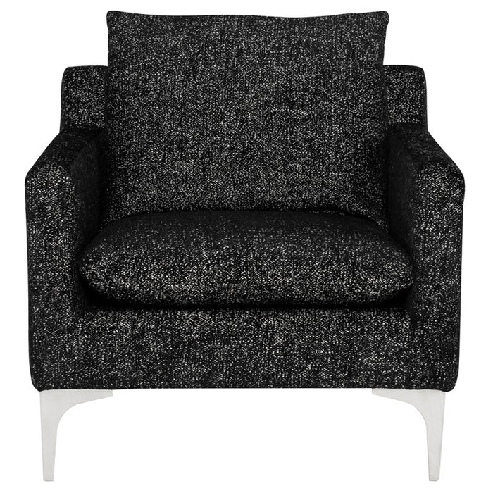 Nuevo - HGSC844 - Occasional Chair - Anders - Salt & Pepper