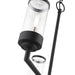 Livex Lighting - 20725-14 - Five Light Outdoor Chandelier - Hillcrest - Textured Black w/ Brushed Nickels