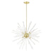 Livex Lighting - 41259-12 - 12 Light Foyer Pendant - Utopia - Satin Brass