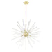 Livex Lighting - 41259-12 - 12 Light Foyer Pendant - Utopia - Satin Brass