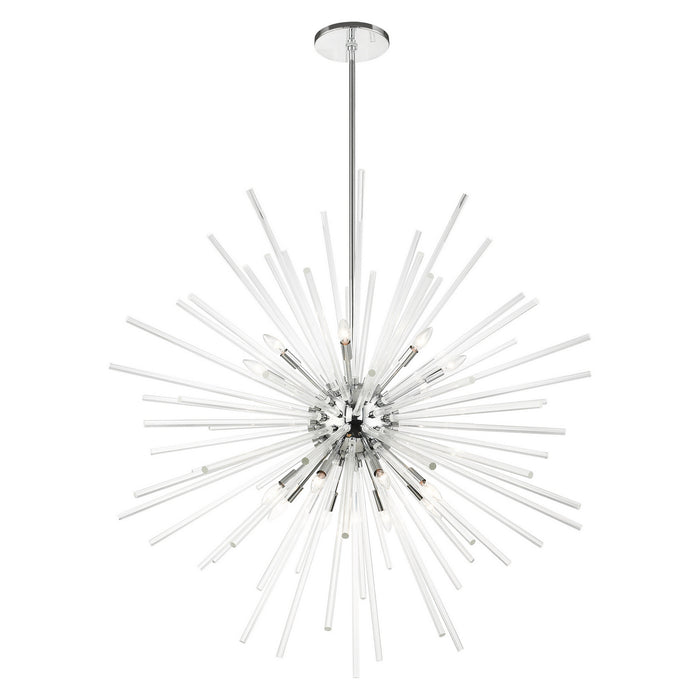 Livex Lighting - 41260-05 - 16 Light Foyer Pendant - Utopia - Polished Chrome