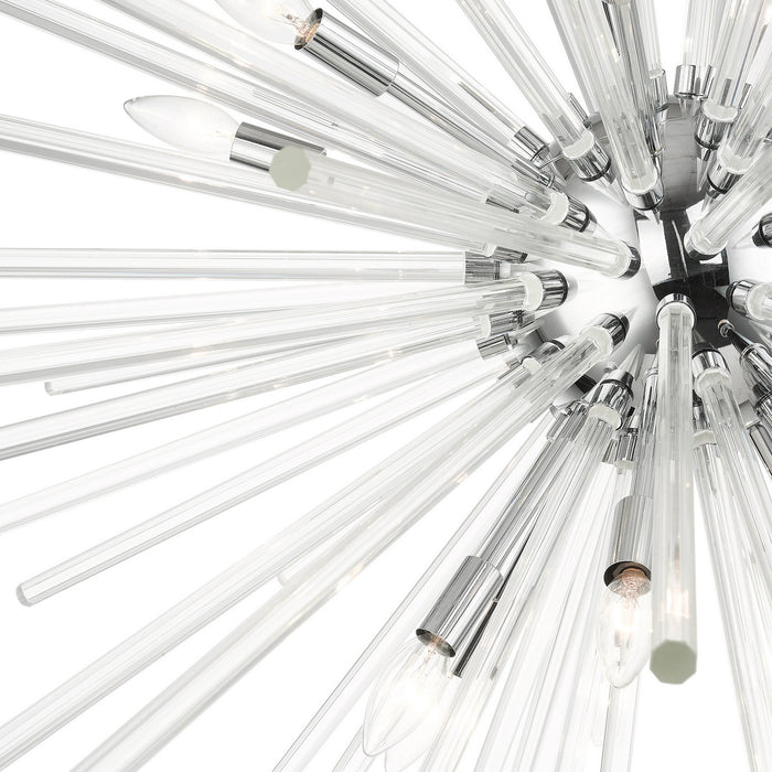 Livex Lighting - 41260-05 - 16 Light Foyer Pendant - Utopia - Polished Chrome