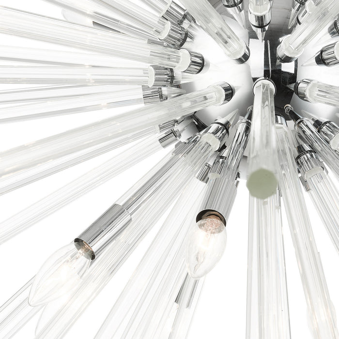 Livex Lighting - 41260-05 - 16 Light Foyer Pendant - Utopia - Polished Chrome