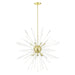 Livex Lighting - 41260-12 - 16 Light Foyer Pendant - Utopia - Satin Brass