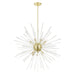Livex Lighting - 41260-12 - 16 Light Foyer Pendant - Utopia - Satin Brass