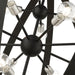 Livex Lighting - 46418-04 - 16 Light Foyer Chandelier - Modesto - Black w/ Brushed Nickels
