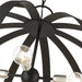 Livex Lighting - 46418-04 - 16 Light Foyer Chandelier - Modesto - Black w/ Brushed Nickels