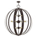 Livex Lighting - 46418-07 - 16 Light Foyer Chandelier - Modesto - Bronze w/ Satin Brasss