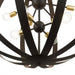 Livex Lighting - 46418-07 - 16 Light Foyer Chandelier - Modesto - Bronze w/ Satin Brasss