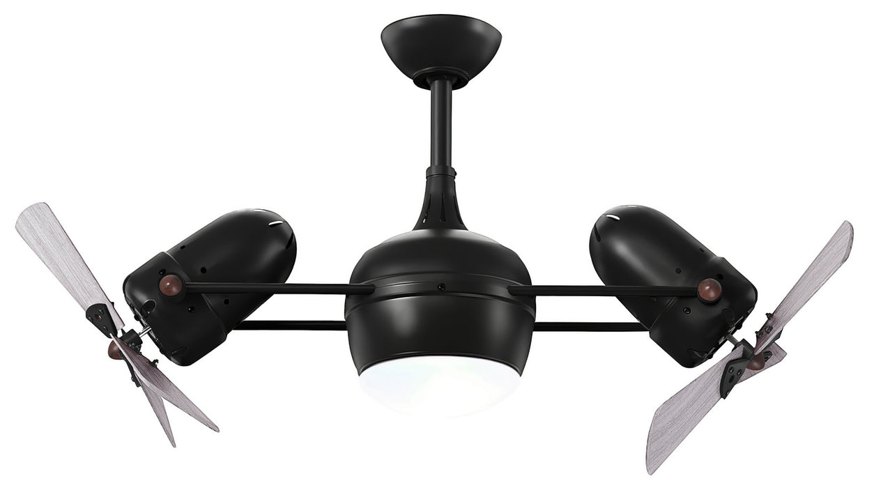 Matthews Fan Company - DGLK-BK-WDBW - 41 Inch Ceiling Fan - Dagny - Matte Black