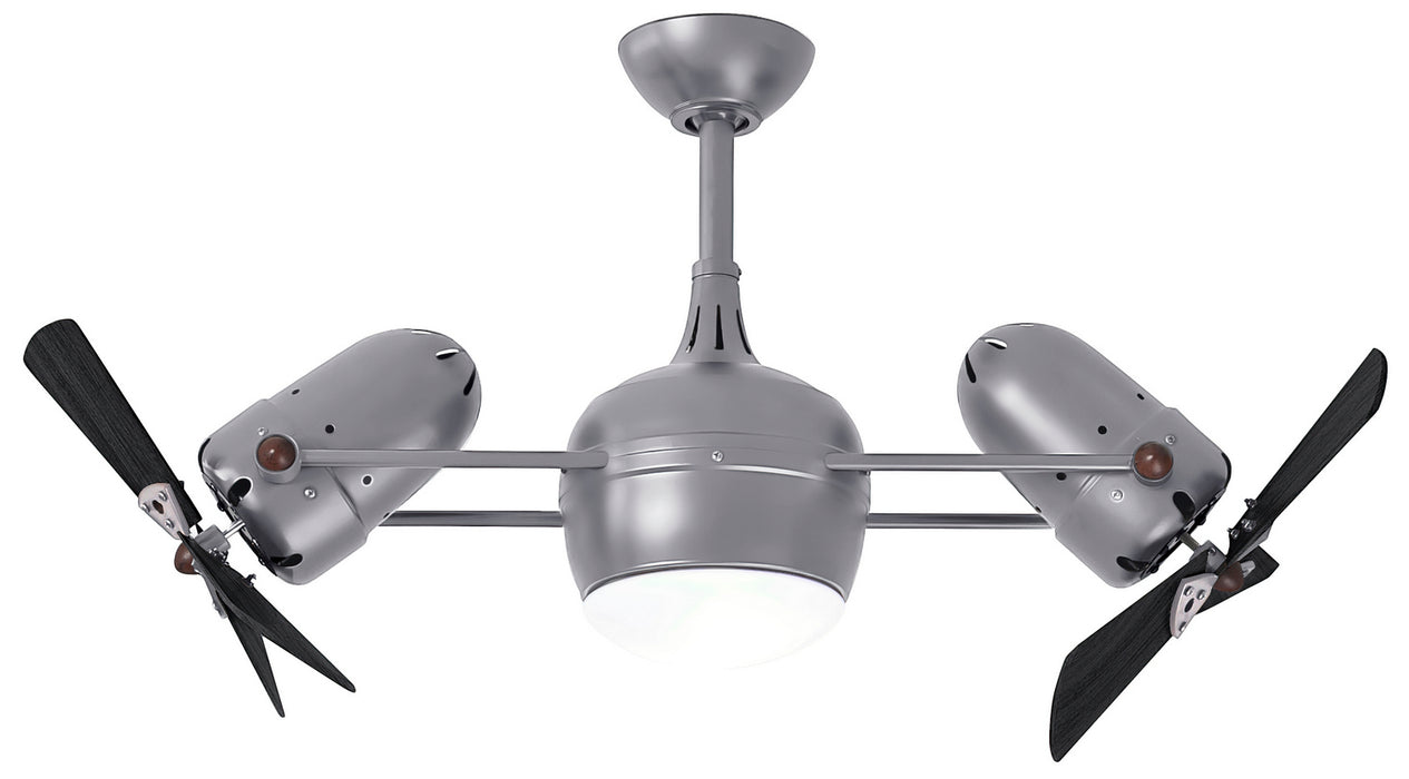Matthews Fan Company - DGLK-BN-WDBK - 41 Inch Ceiling Fan - Dagny - Brushed Nickel