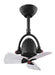 Matthews Fan Company - DI-BK-WDBW - 16 Inch Ceiling Fan - Diane - Matte Black