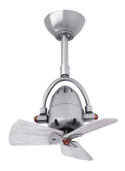 Matthews Fan Company - DI-BN-WDBW - 16 Inch Ceiling Fan - Diane - Brushed Nickel