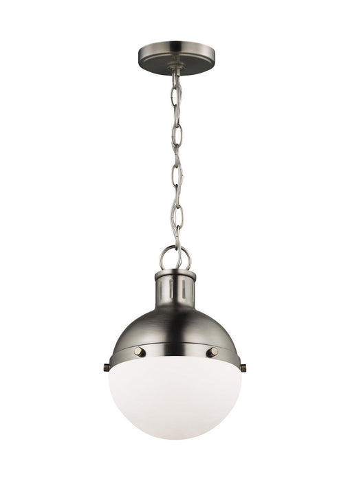 Visual Comfort Studio - 6177101-965 - One Light Mini Pendant - Hanks - Antique Brushed Nickel