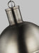 Visual Comfort Studio - 6677101-965 - One Light Pendant - Hanks - Antique Brushed Nickel