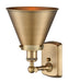 Innovations - 916-1W-BB-M13-BB - One Light Wall Sconce - Ballston Urban - Brushed Brass