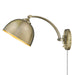 Golden - 3688-A1W AB-AB - One Light Swing Arm - Rey - Aged Brass