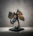 Meyda Tiffany - 51816 - Two Light Accent Lamp - Butterfly Lady - Green