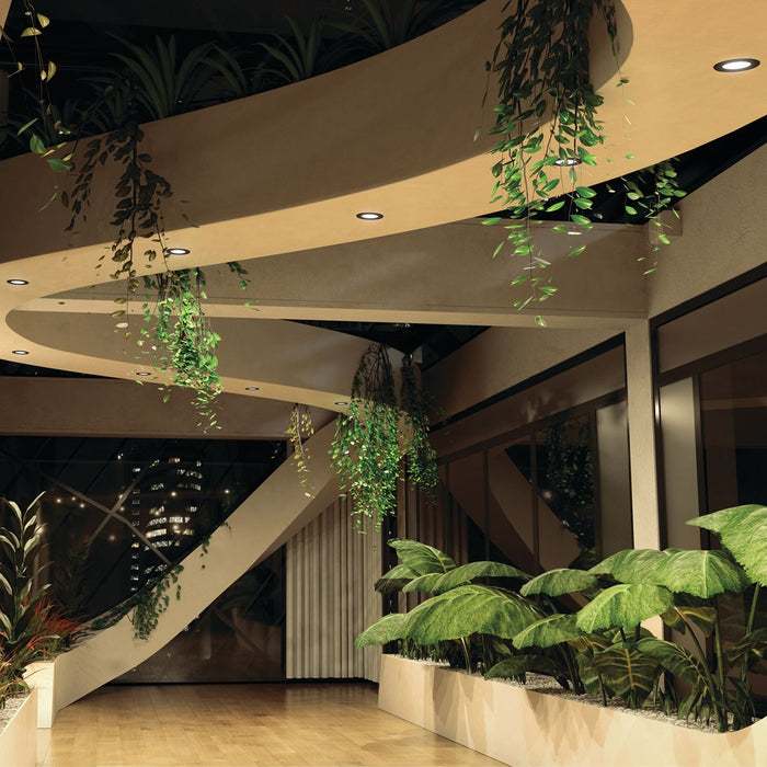 Kichler - DLTSL04RBKT - Slim Downlight Trim - Direct To Ceiling Unv Accessor - Textured Black