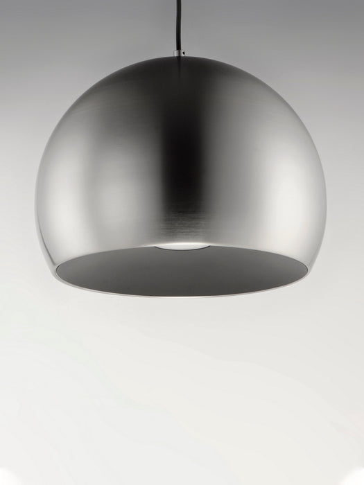 ET2 - E24926-SNBK - LED Pendant - Palla - Satin Nickel / Black