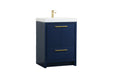 Elegant Lighting - VF46024MBL - Bathroom Vanity Set - Wyatt - Blue