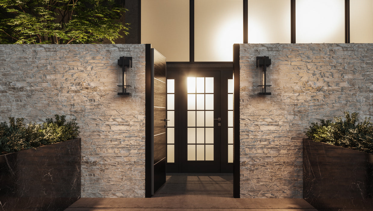 Quoizel - WYN8406EK - One Light Outdoor Wall Mount - Wynn - Earth Black