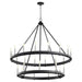 Quorum - 611-25-69 - 25 Light Chandelier - Aura - Textured Black